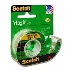 Magic Tape with Dispenser /[Scotch] Tape 3/4" 3M with Dispenser